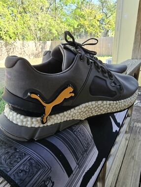 PUMA HYBRID Sky Rave Athletic Shoe - Orange Accent